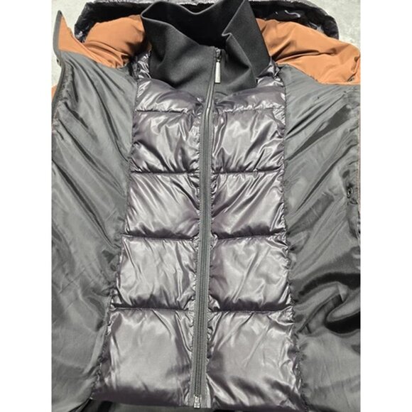 Nikki Jones Montreal Puffer Winter Jacket Womens LG Bronze Polyester K4975RF-355 - Picture 13 of 16